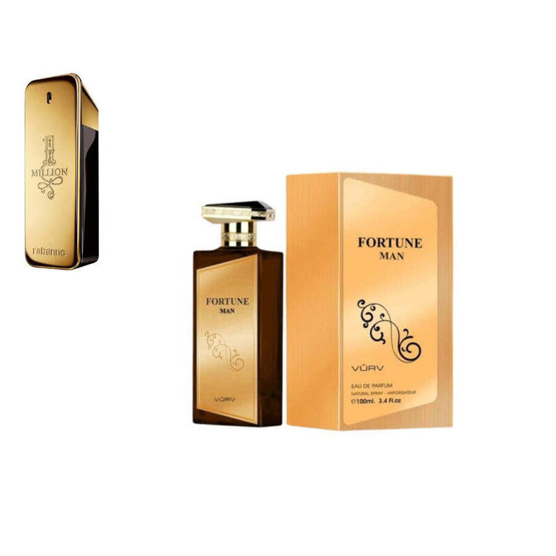 Vurv Men's Fortune Man EDP 3.4 oz Fragrances - Luxurious Fragrance Available Online in Hong Kong & China