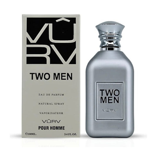 Vurv Men's Two Men EDP Spray 3.4 oz Fragrances (Wholesale) - Luxurious Fragrance Available Online in Hong Kong & China