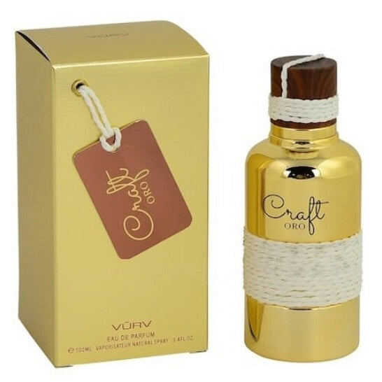 Vurv Unisex Craft Oro EDP Spray 3.4 oz Fragrances - Luxurious Fragrance Available Online in Hong Kong & China