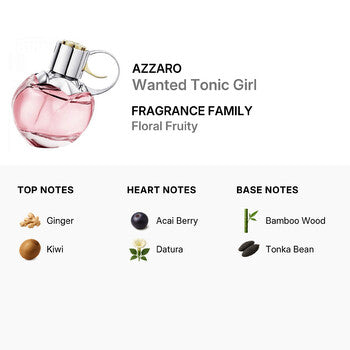 Azzaro Wanted Tonic Girl / Azzaro EDT Spray 1.0 oz (30 ml) (w) (Wholesale) - Luxurious Fragrance Available Online in Hong Kong & China
