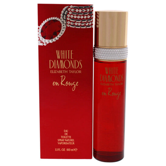 Elizabeth Taylor White Diamonds En Rouge by Elizabeth Taylor for Women - 3.3 oz EDT Spray (Wholesale) - Luxurious Fragrance Available Online in Hong Kong & China