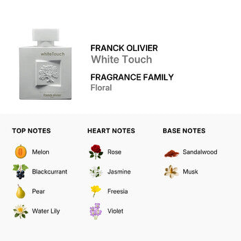 Franck Olivier White Touch / Franck Olivier EDP Spray 3.4 oz (W) - Luxurious Fragrance Available Online in Hong Kong & China
