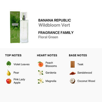 Banana Republic Wildbloom Vert by Banana Republic for Women - 3.4 oz EDP Spray (Wholesale) - Luxurious Fragrance Available Online in Hong Kong & China