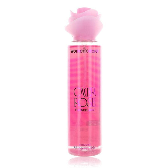 Women'Secret Ladies Flowerland Over Rose Body Mist 8.5 oz Fragrances (Wholesale) - Luxurious Fragrance Available Online in Hong Kong & China