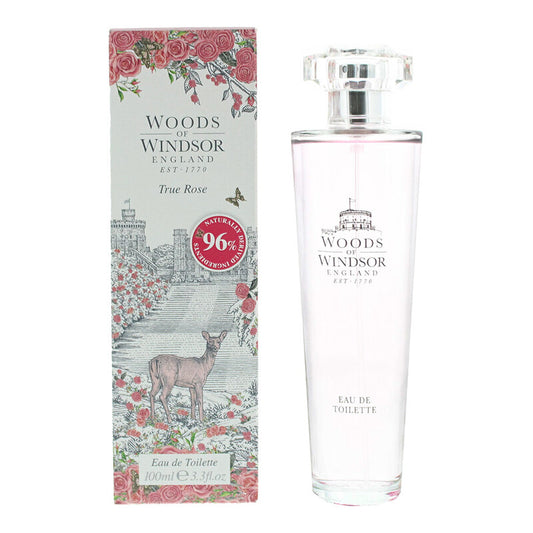 Woods Of Windsor Ladies True Rose EDT Spray 3.4 oz Fragrances (Wholesale) - Luxurious Fragrance Available Online in Hong Kong & China
