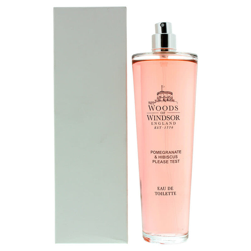 Woods Of Windsor Unisex Pomegranate & Hibiscus EDT Spray 3.38 oz (Tester) Fragrances - Luxurious Fragrance Available Online in Hong Kong & China