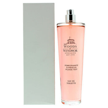 Woods Of Windsor Unisex Pomegranate & Hibiscus EDT Spray 3.38 oz (Tester) Fragrances (Wholesale) - Luxurious Fragrance Available Online in Hong Kong & China