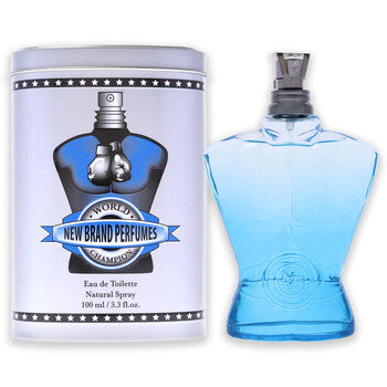 New Brand World Champion Blue by New Brand for Men - 3.3 oz EDT Spray (Wholesale) - Luxurious Fragrance Available Online in Hong Kong & China