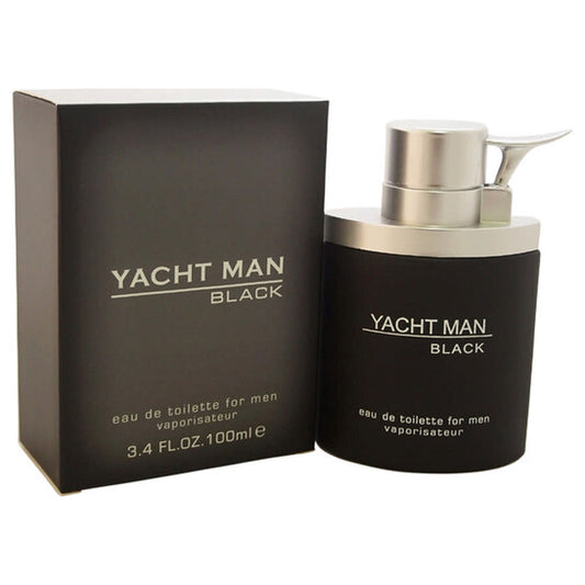 Myrurgia Yacht Man Black by Myrurgia for Men - 3.4 oz EDT Spray - Luxurious Fragrance Available Online in Hong Kong & China