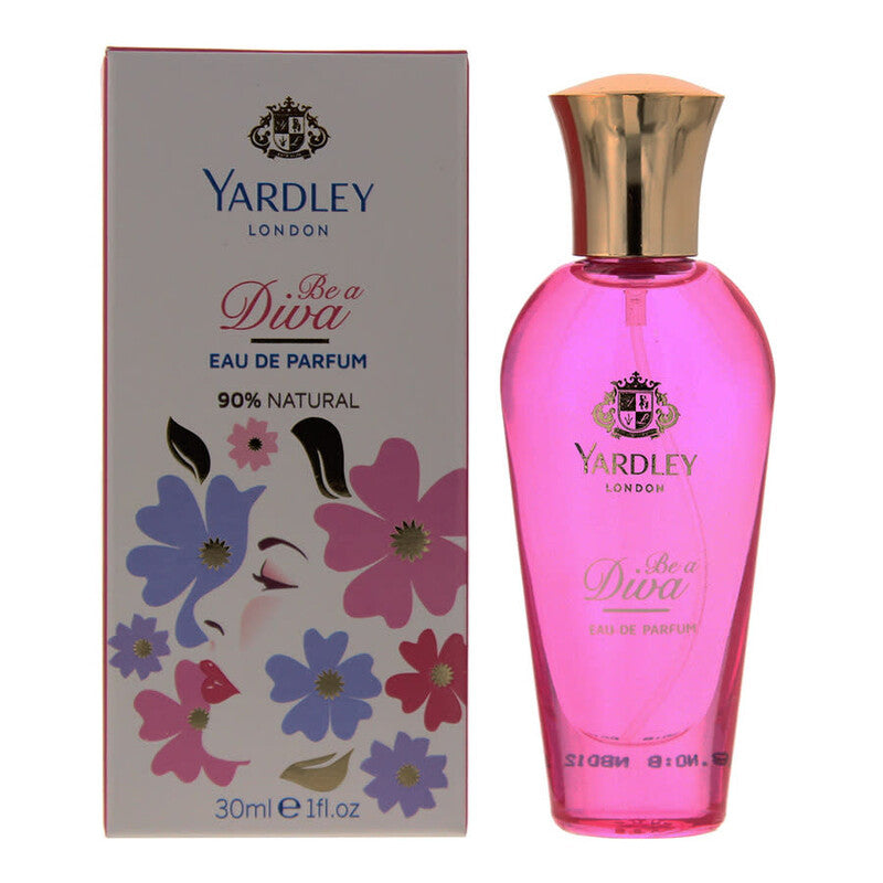 Yardley Of London Ladies Be A Diva EDP 1.0 oz Fragrances - Luxurious Fragrance Available Online in Hong Kong & China