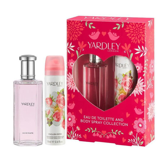 Yardley Of London Ladies English Rose Gift Set Fragrances - Luxurious Fragrance Available Online in Hong Kong & China