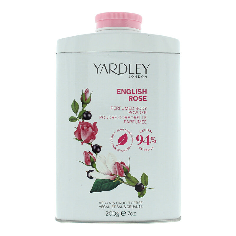 Yardley Of London Ladies English Rose Perfumed Body Powder 7 oz Fragrances - Luxurious Fragrance Available Online in Hong Kong & China