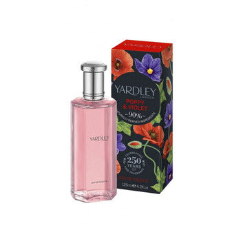 Yardley Of London Ladies Poppy and Violet EDT Spray 4.2 oz - Luxurious Fragrance Available Online in Hong Kong & China