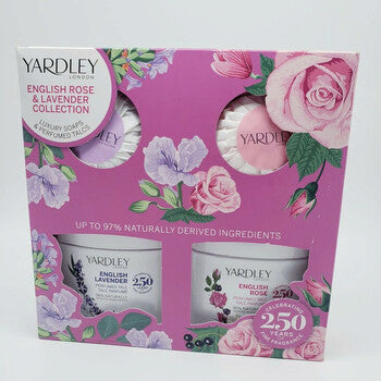 Yardley Of London Ladies Soap and Talc Gift Set - Luxurious Fragrance Available Online in Hong Kong & China