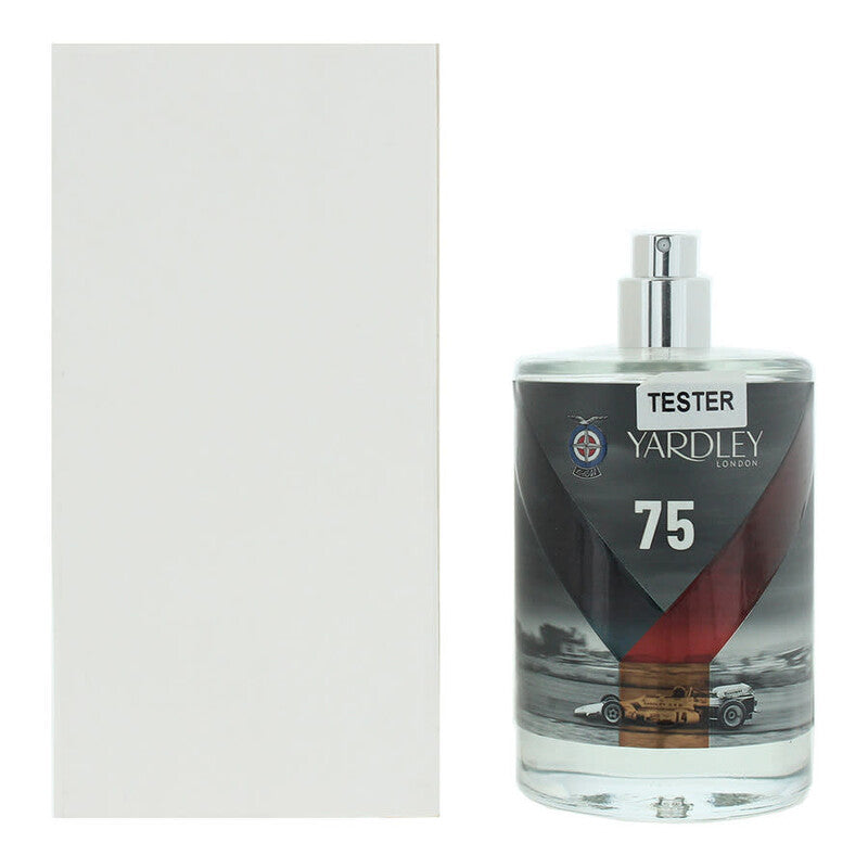 Yardley Of London Men's 75 British Racing Motors EDP 3.38 oz (Tester) Fragrances - Luxurious Fragrance Available Online in Hong Kong & China