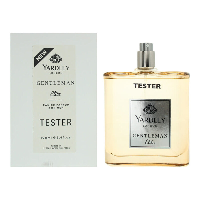 Yardley Of London Men's Gentleman Elite EDP Spray 3.38 oz (Tester) Fragrances - Luxurious Fragrance Available Online in Hong Kong & China