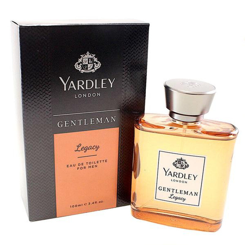Yardley Of London Men's Gentlemen Legacy Men EDT Spray 3.4 oz Fragrances - Luxurious Fragrance Available Online in Hong Kong & China