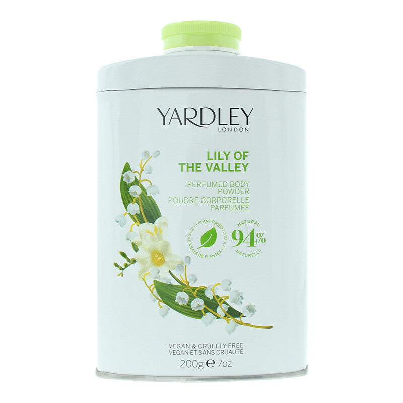 Yardley Of London Unisex Lily Of The Valley Perfumed Body Powder 7 oz Fragrances - Luxurious Fragrance Available Online in Hong Kong & China