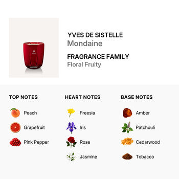 Yves De Sistelle Ladies Mondaine 3.1 oz Scented Candle (Wholesale) - Luxurious Fragrance Available Online in Hong Kong & China
