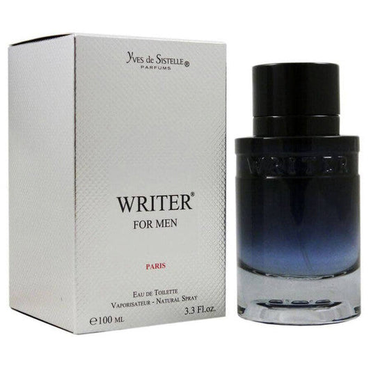 Yves De Sistelle Men's Writer Eau De Toilette EDT Spray 3.3 oz Fragrances (Wholesale) - Luxurious Fragrance Available Online in Hong Kong & China
