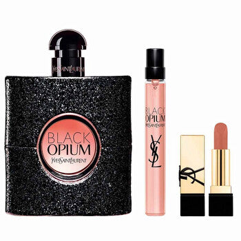 Yves Saint Laurent Ladies Black Opium 4pcs EDP Gift Set Fragrances (Wholesale) - Luxurious Fragrance Available Online in Hong Kong & China