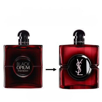 Yves Saint Laurent Ladies Black Opium Over Red EDP Spray 3.0 oz - Luxurious Fragrance Available Online in Hong Kong & China
