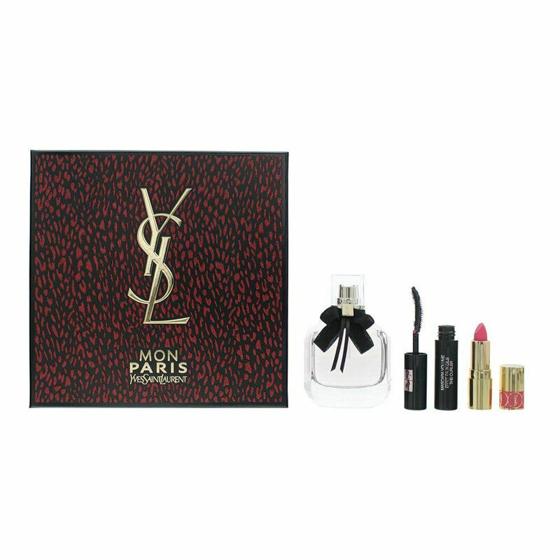 Yves Saint Laurent Ladies Mon Paris Gift Set Fragrances - Luxurious Fragrance Available Online in Hong Kong & China