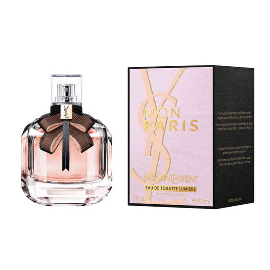 Yves Saint Laurent Ladies Mon Paris Lumiere EDT Spray 3 oz Fragrances - Luxurious Fragrance Available Online in Hong Kong & China