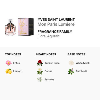 Yves Saint Laurent Ladies Mon Paris Lumiere EDT Spray 3 oz Fragrances (Wholesale) - Luxurious Fragrance Available Online in Hong Kong & China