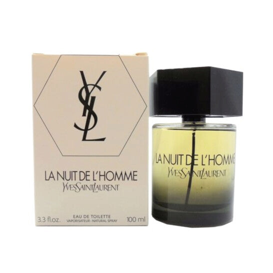 Yves Saint Laurent Men's Lanuit De LHomme EDT Spray 3.3 OZ Fragrances - Luxurious Fragrance Available Online in Hong Kong & China