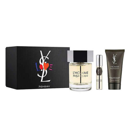 Yves Saint Laurent Men's L'Homme Gift Set Fragrances - Luxurious Fragrance Available Online in Hong Kong & China