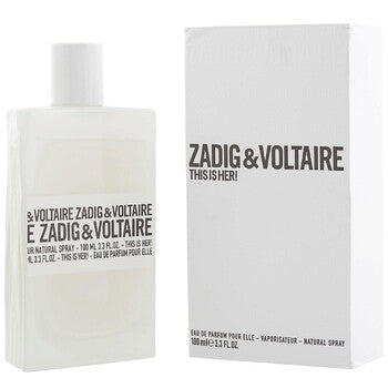 Zadig & Voltaire Zadig and Voltaire Ladies This is Her! EDP Spray 3.4 oz (100 ml) - Luxurious Fragrance Available Online in Hong Kong & China