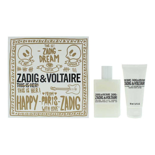 Zadig & Voltaire Ladies This Is Her! Gift Set Fragrances - Luxurious Fragrance Available Online in Hong Kong & China