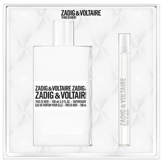 Zadig & Voltaire Ladies This Is Her! Gift Set Fragrances - Luxurious Fragrance Available Online in Hong Kong & China