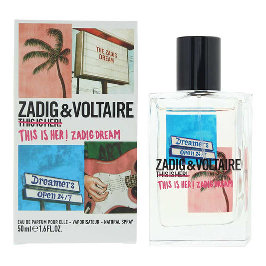 Zadig & Voltaire Ladies This Is Her! Zadig Dream EDP Spray 1.7 oz Fragrances (Wholesale) - Luxurious Fragrance Available Online in Hong Kong & China