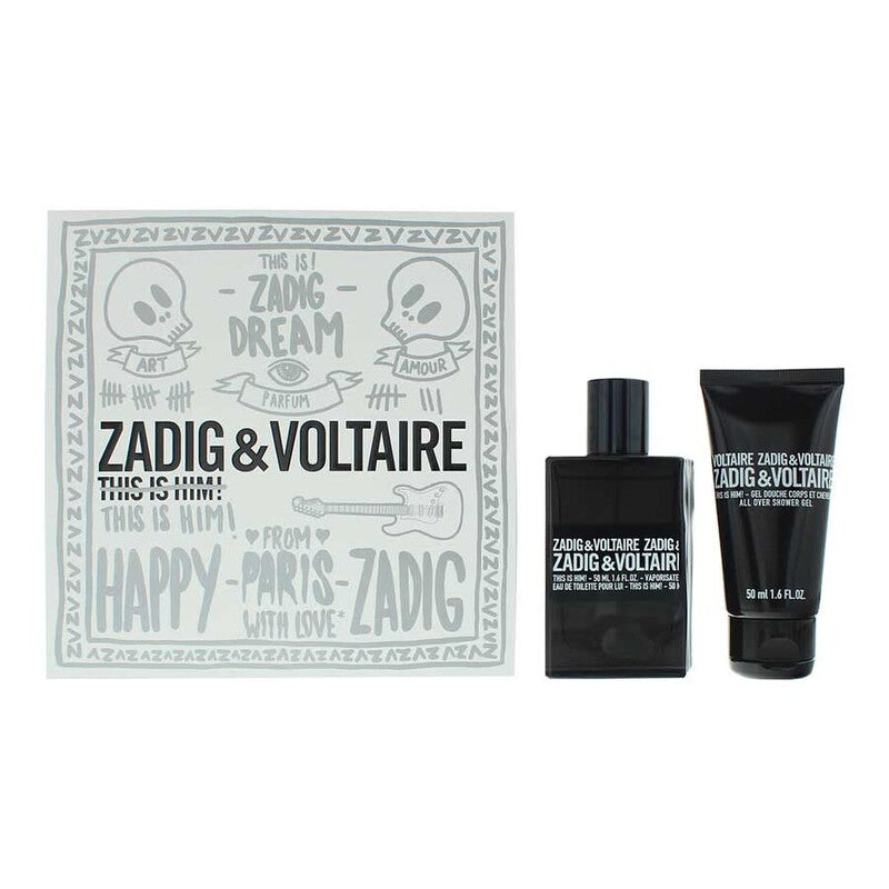 Zadig & Voltaire Men's This Is Him Gift Set Fragrances - Luxurious Fragrance Available Online in Hong Kong & China