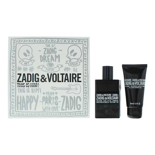 Zadig & Voltaire Men's This Is Him Gift Set Fragrances (Wholesale) - Luxurious Fragrance Available Online in Hong Kong & China