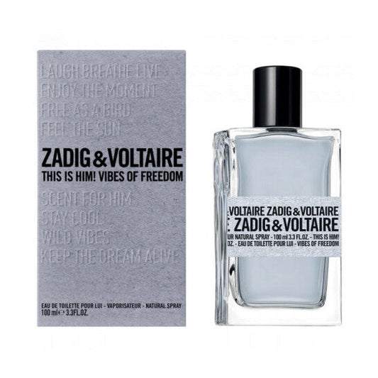 Zadig & Voltaire Men's This Is Him! Vibes Of Freedom EDT 3.4 oz Fragrances (Wholesale) - Luxurious Fragrance Available Online in Hong Kong & China