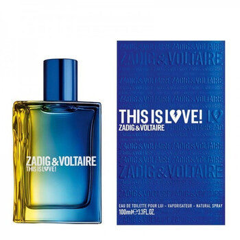 Zadig & Voltaire Men's This Is Love! EDT 3.4 oz Fragrances (Wholesale) - Luxurious Fragrance Available Online in Hong Kong & China