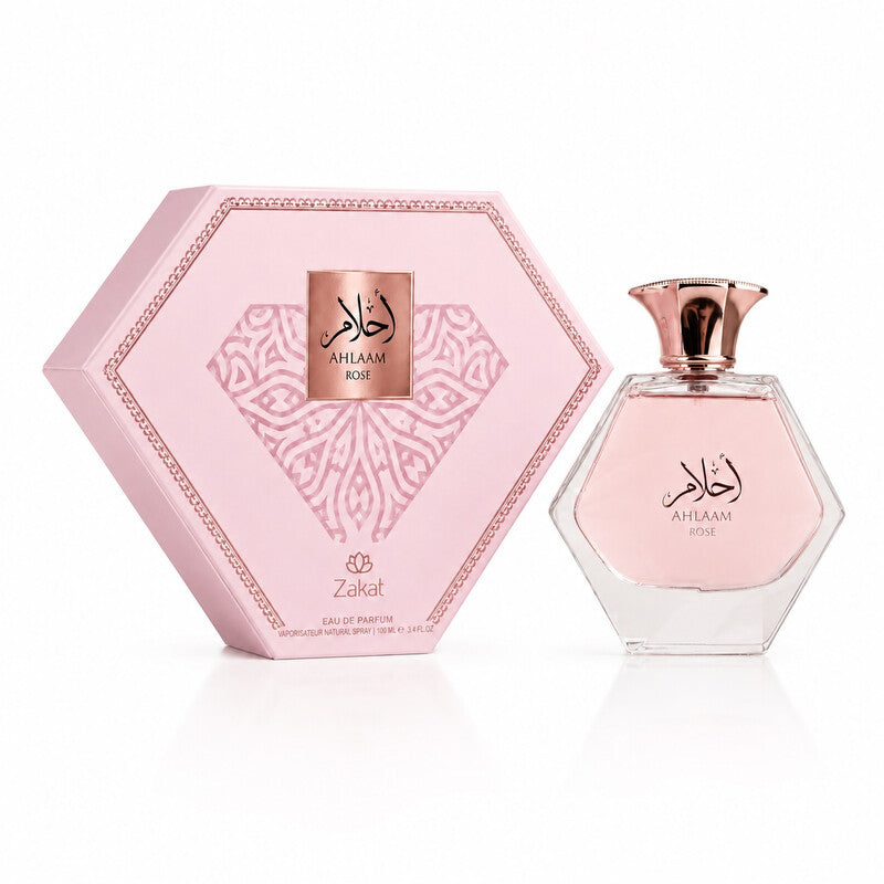 Zakat Ladies Ahlaam Rose EDP 3.4 oz Fragrances - Luxurious Fragrance Available Online in Hong Kong & China