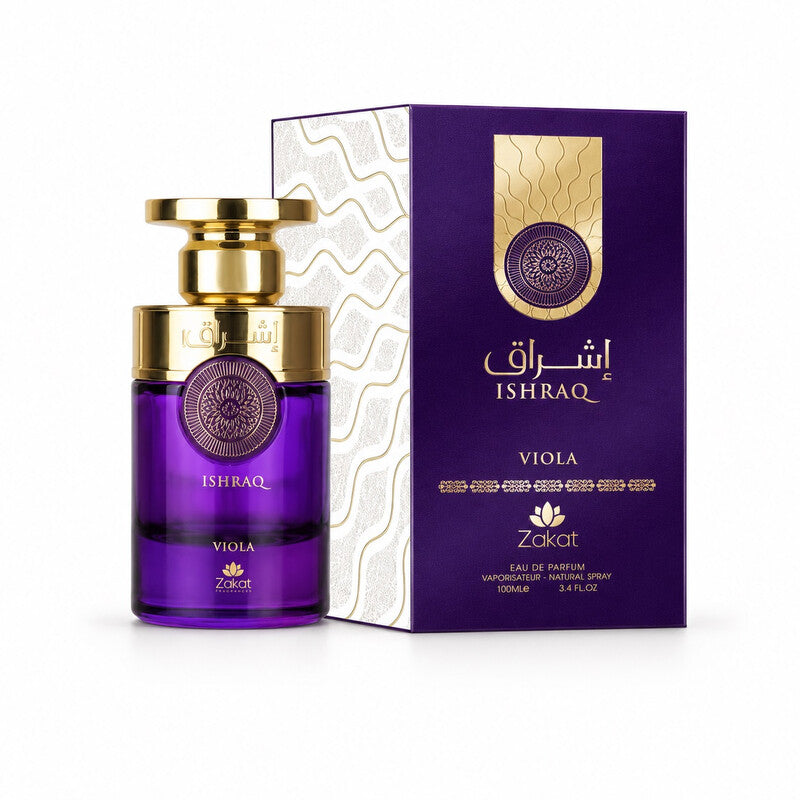 Zakat Unisex Ishraq Absolu Viola EDP 3.4 oz Fragrances - Luxurious Fragrance Available Online in Hong Kong & China
