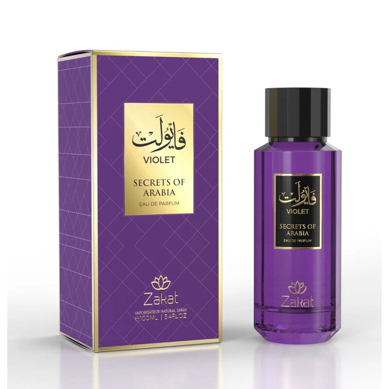 Zakat Unisex Secret Of Arabia Violet EDP 3.4 oz Fragrances (Wholesale) - Luxurious Fragrance Available Online in Hong Kong & China