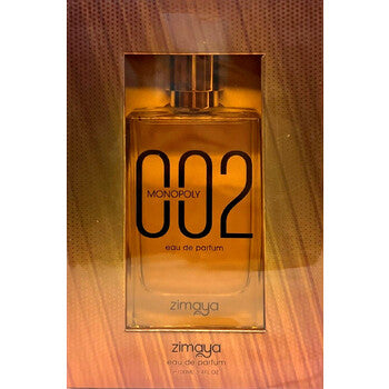 Zimaya Men's Monopoly 002 EDP Spray 3.4 oz - Luxurious Fragrance Available Online in Hong Kong & China