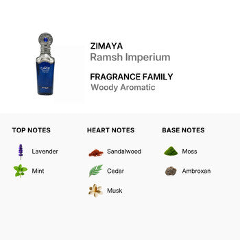 Zimaya Men's Ramsh Imperium EDP Spray 3.4 oz (Wholesale) - Luxurious Fragrance Available Online in Hong Kong & China