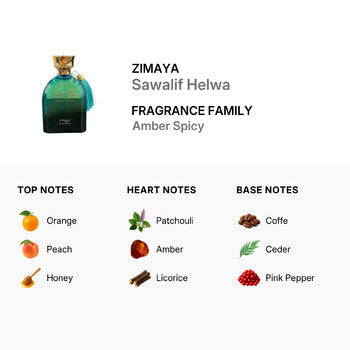 Zimaya Unisex Sawalif Helwa EDP Spray 3.38 oz - Luxurious Fragrance Available Online in Hong Kong & China