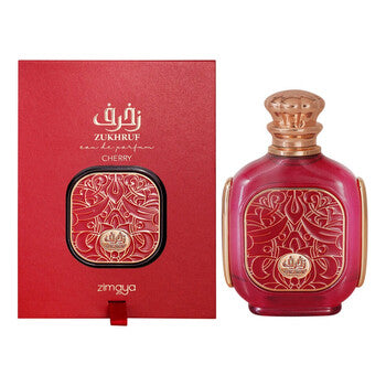 Zimaya Unisex Zukhruf Cherry EDP Spray 3.4 oz - Luxurious Fragrance Available Online in Hong Kong & China