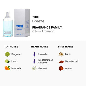 Zirh Breeze / Zirh EDT Spray 4.2 oz (125 ml) (M) (Wholesale) - Luxurious Fragrance Available Online in Hong Kong & China