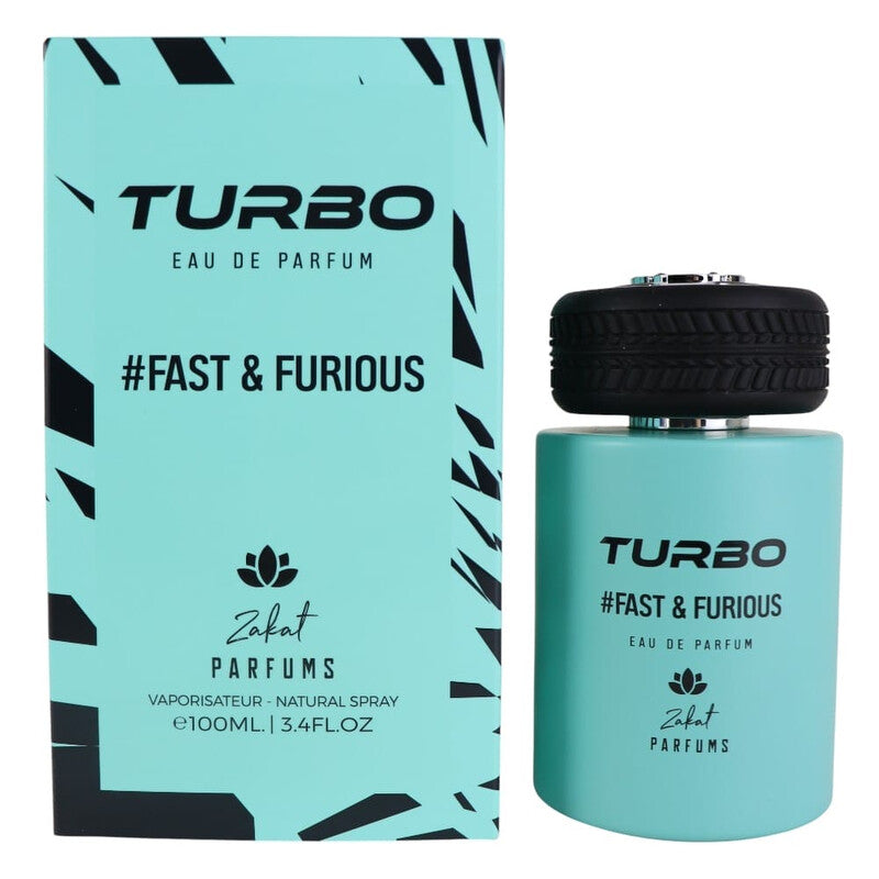 Zoghbi Men's Zakat Turbo Fast & Furious EDP Spray 3.4 oz Fragrances (Wholesale) - Luxurious Fragrance Available Online in Hong Kong & China